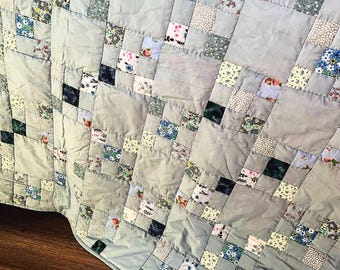 Nine patch, Patchwork quilt
