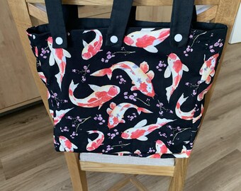 Koi Carp Clip on walker  Zimmer Frame Bag