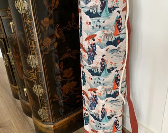 Japanese themed Yoga Mat Bag