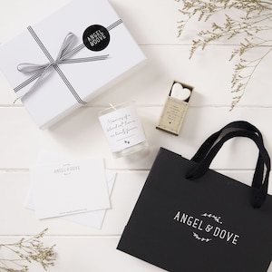 Herinneringen aan een geliefde kat - votiefkaars Sympathy-cadeau met luxe cadeauzakje en kaart