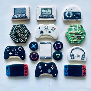 Level Up With Our Video Game Themed Sugar Cookies!