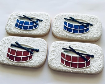 Melodic Treats, Drum or Saxophone Sugar Cookies, Music Notes Cookies, Orchestra, Band, Concert , Rehearsal Cookies, Gift For Music Lovers.