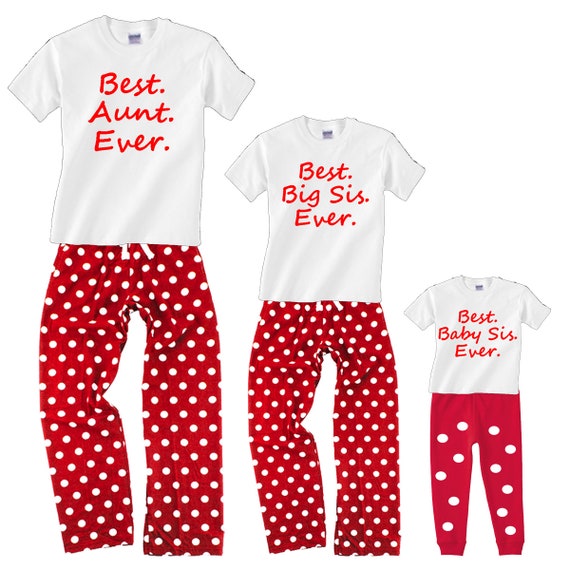 Personalized Best. Ever. Pajamas for Mother Daughter Mom Etsy