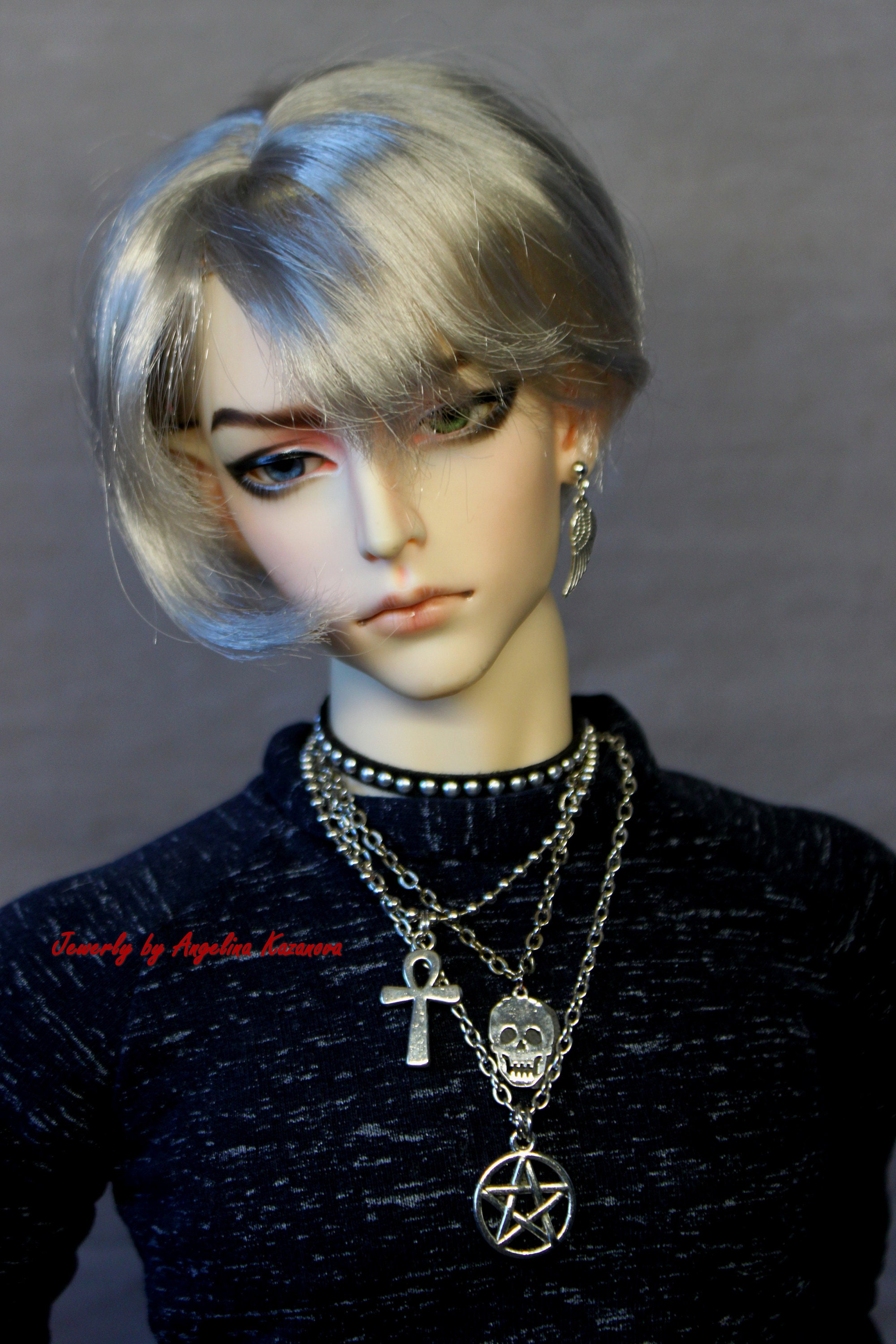 SD _ BJD jewerly 1/3 Necklace for SD male. Several designs Etsy