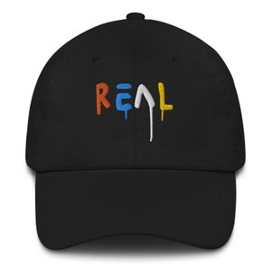 Real Graphic Embroidered Dad hat
