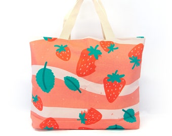 XL classic bag - Strawberry passion