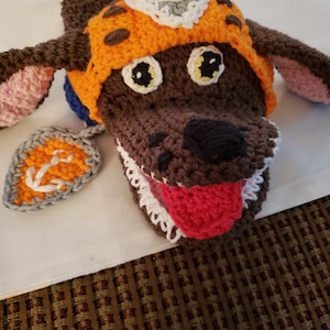 Crochet pattern for hand puppet