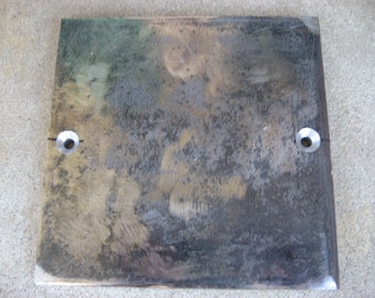 8 x 8 x 1/2" Steel Bench Anvil Plate