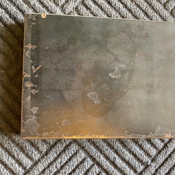 6" x 8" x 1" Steel Bench Anvil Plate/Jewelers Bench Anvil