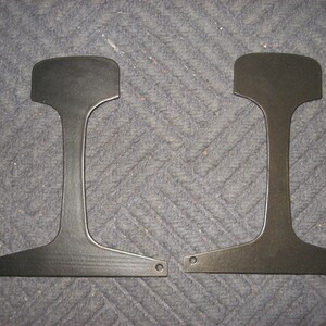 7" RR Track Section Paperweight Set