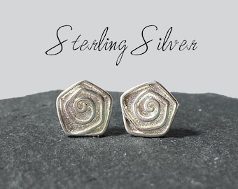 Ohrstecker Rose 925 Sterling Silber