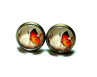 Earrings * Meadow Moth *