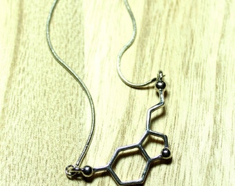 Silberkette  Molekül  Serotonin