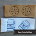 Felties, Cookie and Milk Felties, Milk Felties, Cookie Feltie, Felts, Felties, Embroidered Felt Appliques, Planner Felties, Hair Bow Centers