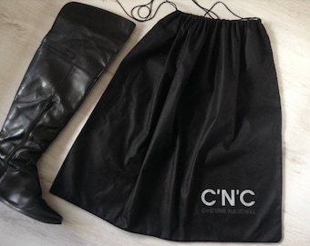 C'N'C Costume National shoe bag, black boots bag