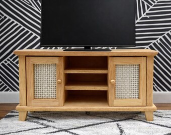 Miniature Modern Coastal Farmhouse tv Stand