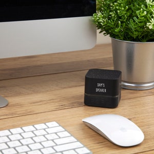 Altavoz personalizado / Altavoz LED Bluetooth, Altavoz para teléfono con música, Altavoz personalizado, Altavoz Bluetooth, Altavoz portátil, Regalo para el Día de la Madre