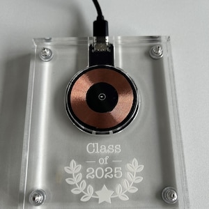 Transparent wireless charger | Graduation Gift