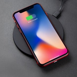 Personalised LED Deluxe Wireless Charger | Phone Charger, LED Wireless Charger, Charging Station, Wireless Charging Pad, Mothers Day Gift
