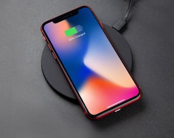Personalised LED Deluxe Wireless Charger | Phone Charger, LED Wireless Charger, Charging Station, Wireless Charging Pad, Mothers Day Gift