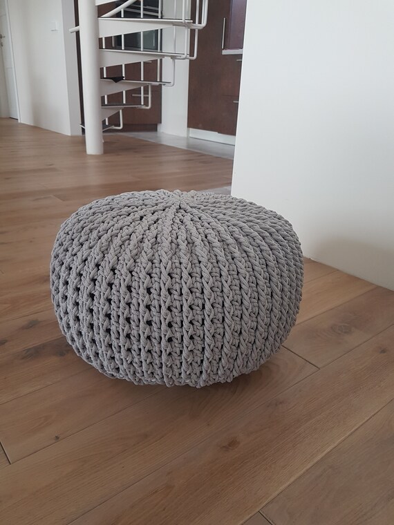 crochet bean bag cover