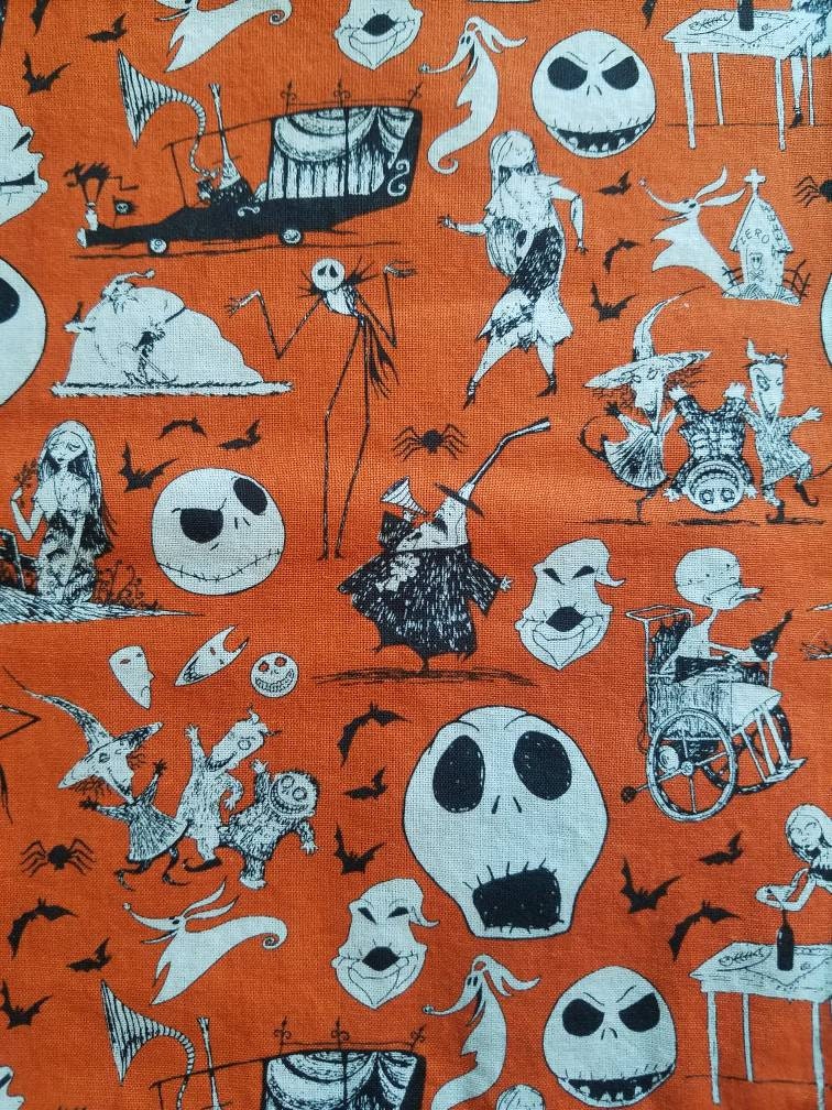 Jack Skellington The nightmare before Christmas baby blanket Etsy
