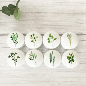 Drawer Knobs, Herb Knobs, Kitchen Knobs, Kitchen Decor, Herb Furniture Knobs, Dresser Knobs, Dresser Pulls, Herb Pulls, Door Knobs.