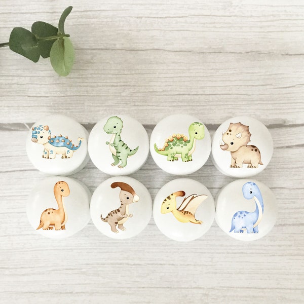 Drawer Knobs, Dinosaur Knobs, Jurassic Knobs, Door Knobs, Drawer Pulls, Boys Room, Dinosaur Room, Nursery Dresser Knobs, Furniture Knobs.