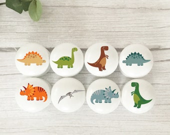 Drawer Knobs, Dinosaur Knobs, Jurassic Knobs, Door Knobs, Drawer Pulls, Boys Room, Dinosaur Room, Nursery Dresser Knobs, Furniture Knobs.