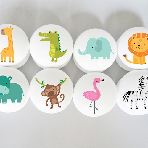 Colorful Starfish Knob Sea Star Nautical Drawer Knob Kids Etsy