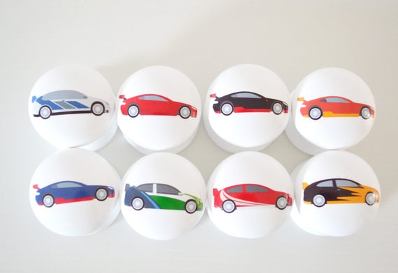 Drawer Knobs Knobs Car Drawer Knobs Car Drawer Pulls Door Etsy