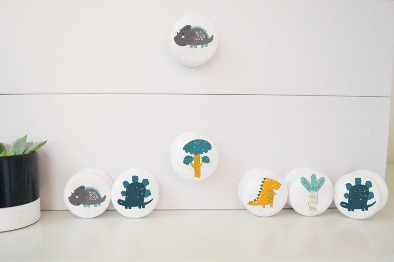 Drawer Knobs Dinosaur Knobs Jurassic Knobs Door Knobs Etsy UK