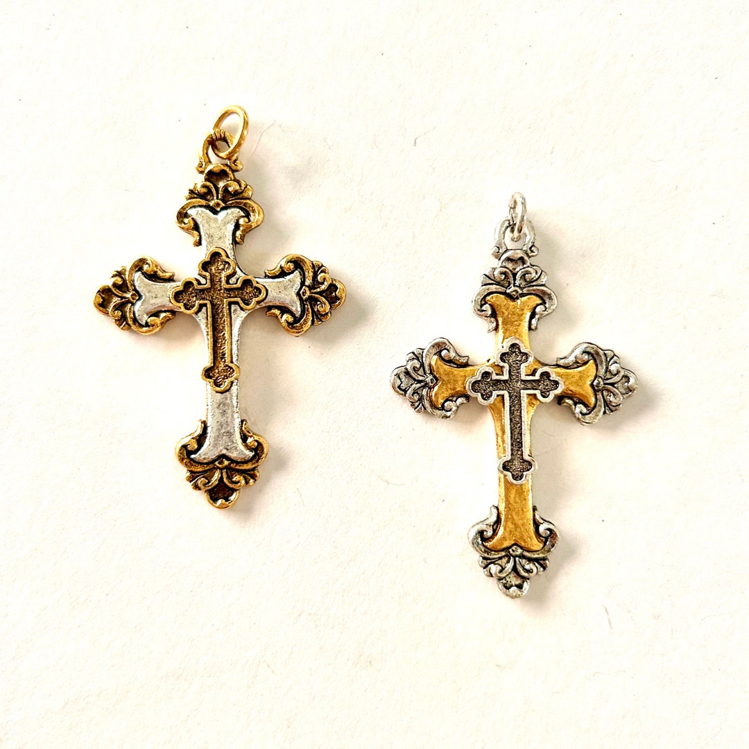 Aimez 2tone Cross Large- Set of 6 - Etsy