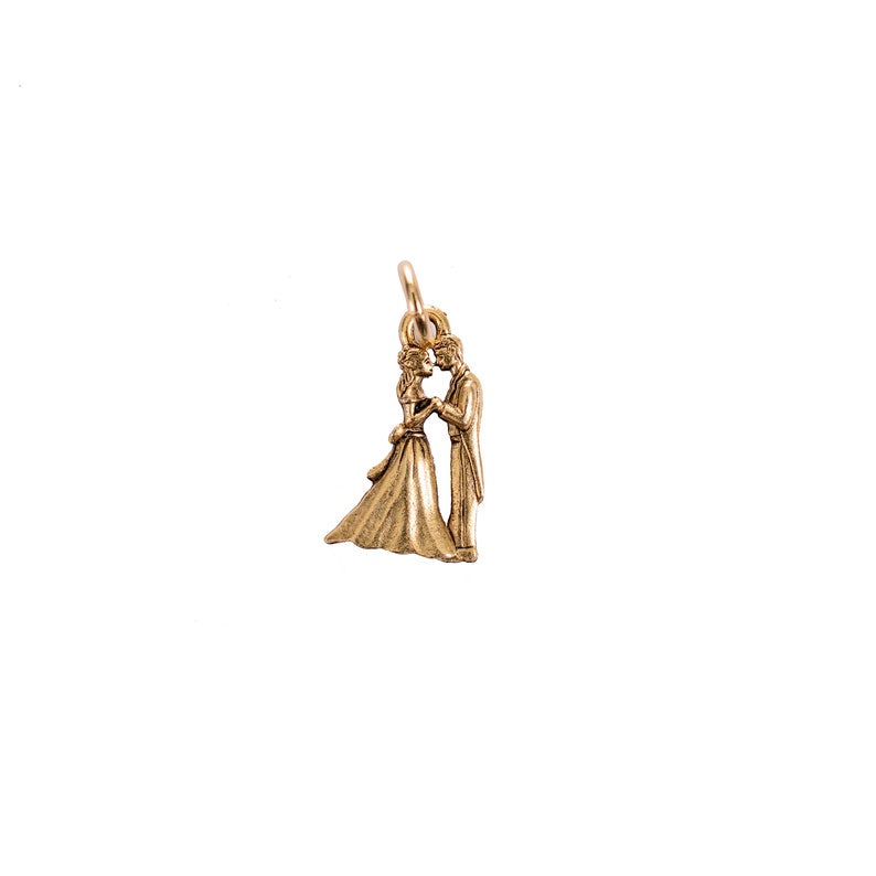 Bride and Groom Charm Set of 10