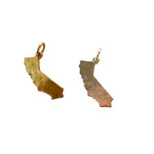 California State Charm- set of 10