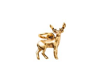 Deer Charm - set of 10