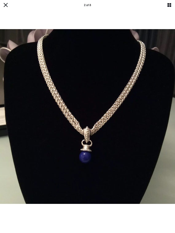 Joan Rivers 10 Color Interchangeable Bead Pendant