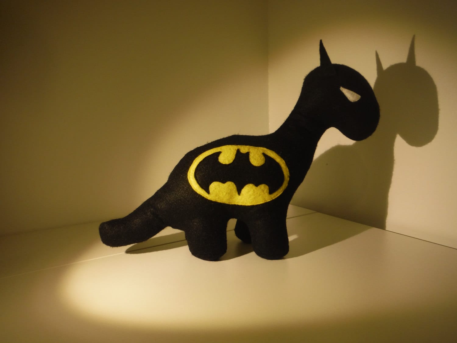Batman Dinosaur Soft Toy - Etsy UK