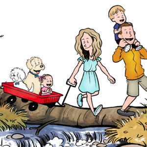 Yourself in the Calvin Hobbes style! | Personalized Portrait | Custom Digital Commission