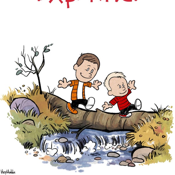 Yourself in the Calvin Hobbes style! | Personalized Portrait | Custom Commission