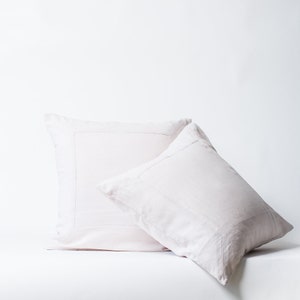 Set 2 Washed Linen Decorative Pillow cover Linen Pillow Cover Pure Linen Pillow Case Gift for Mom Gift for Housewarming Latte