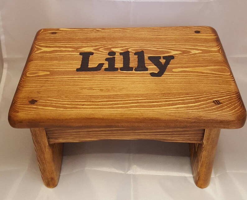 Personalized Kid's Step Stool. Handles for Easy Carrying. Etsy