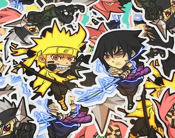 Naruto stickers | Etsy