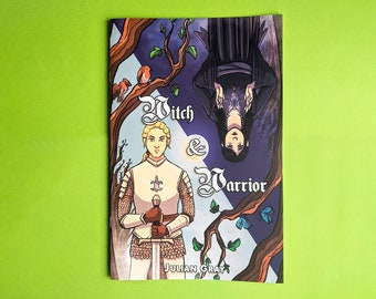 Witch & Warrior - Sapphic Romance Comic - Lesbian Comic - Queer Comic - LGBTQ Comic - LGBT Comic - Indie Comic
