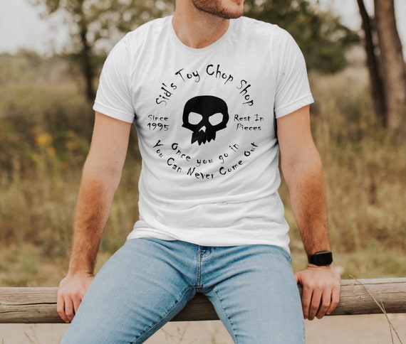 sid toy story skull shirt