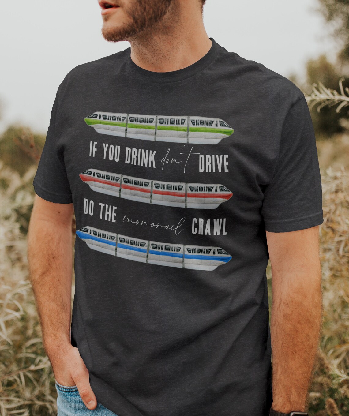 monorail bar crawl shirt
