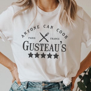 Anyone Can Cook / Gusteaus / Ratatouille / Disney Inspired Shirt - Etsy