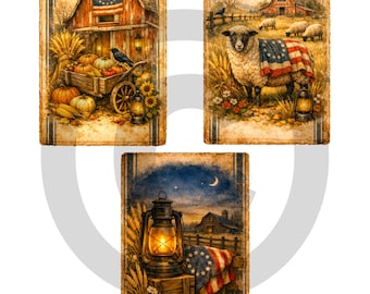 Primitive Liberty Ernte Etiketten / Tag, sofortiger digitaler Download, rustikale Printables, Primitive Etiketten