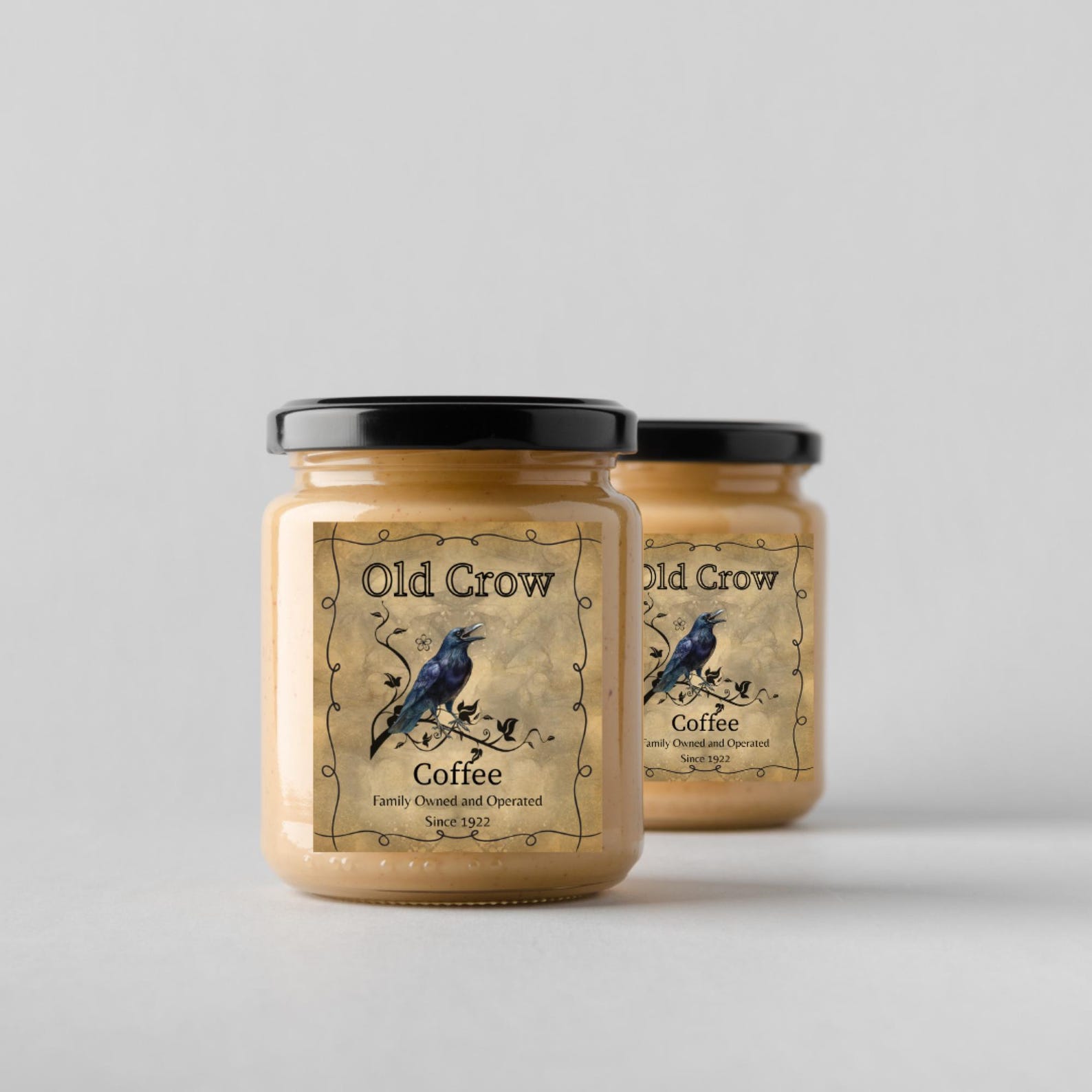Old Crow Coffee Instant Digital Download, Primitive Crow, Printable ...