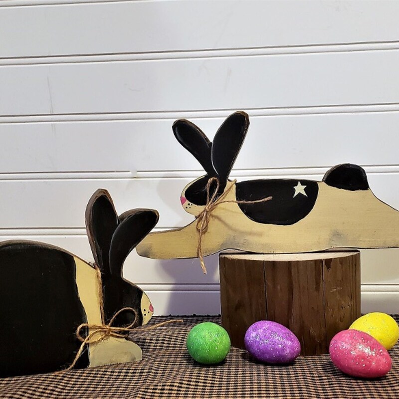 Primitive Rabbit - Etsy